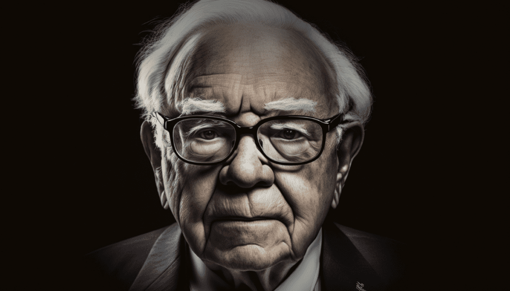 Warren Buffet Portrait