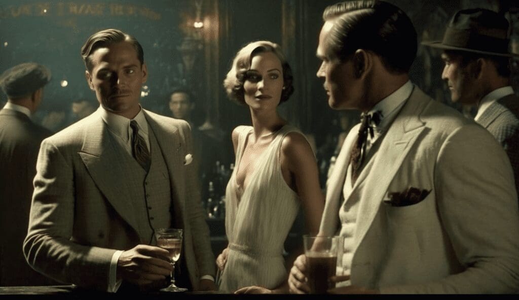 Scene from Great Gatsby 1